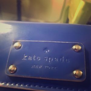 Kate Spade ♠️ used Wallet pretty blue